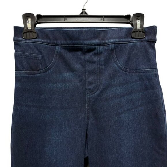 Spanx Womens Jean-ish Ankle High-Rise Leggings Blue Denim Size S/P - Picture 6 of 9